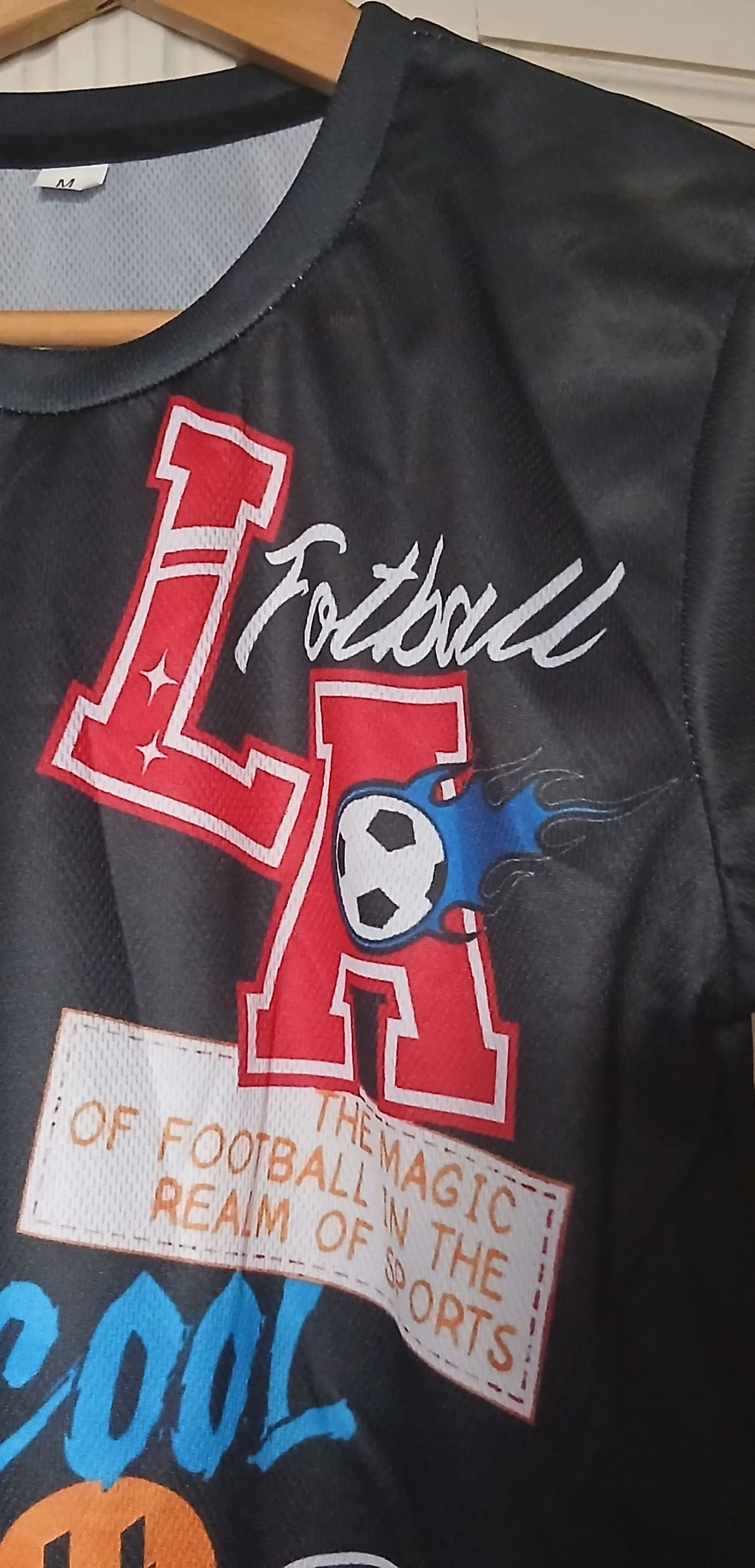 Camiseta Sport & Streetwear "Football / LA" – Tamanho M – photo 7